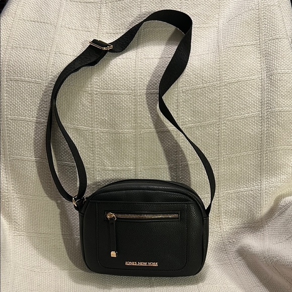 Jones New York Handbags - JONES NY Black Crossbody Bag